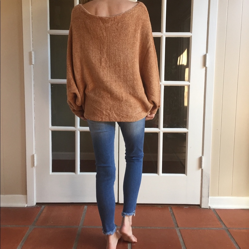 LAST ITEM▫️Caramel Chenille Dolman - Picture 6 of 8